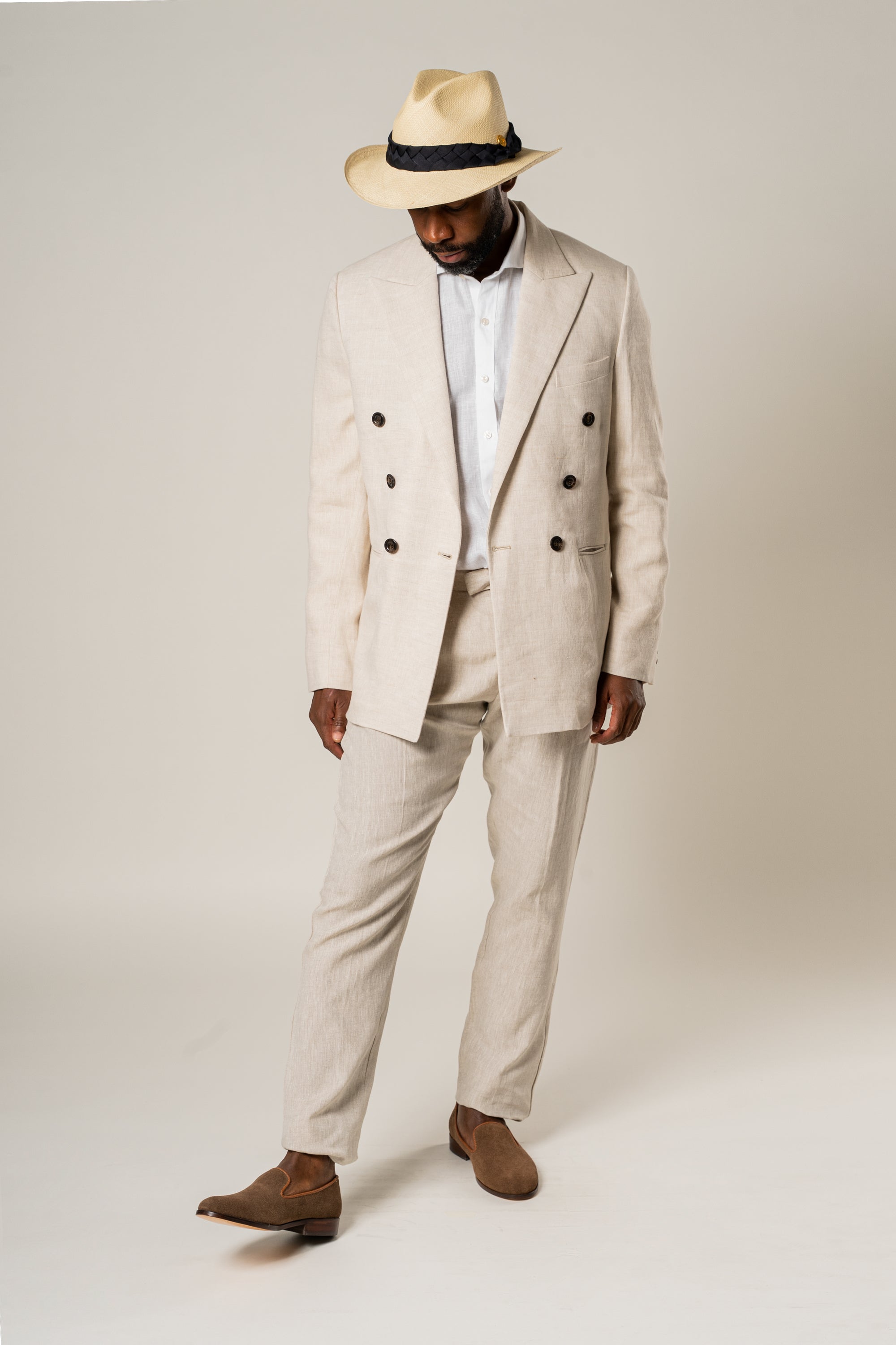 Blazer Sierra Leona Natural 100% Lino