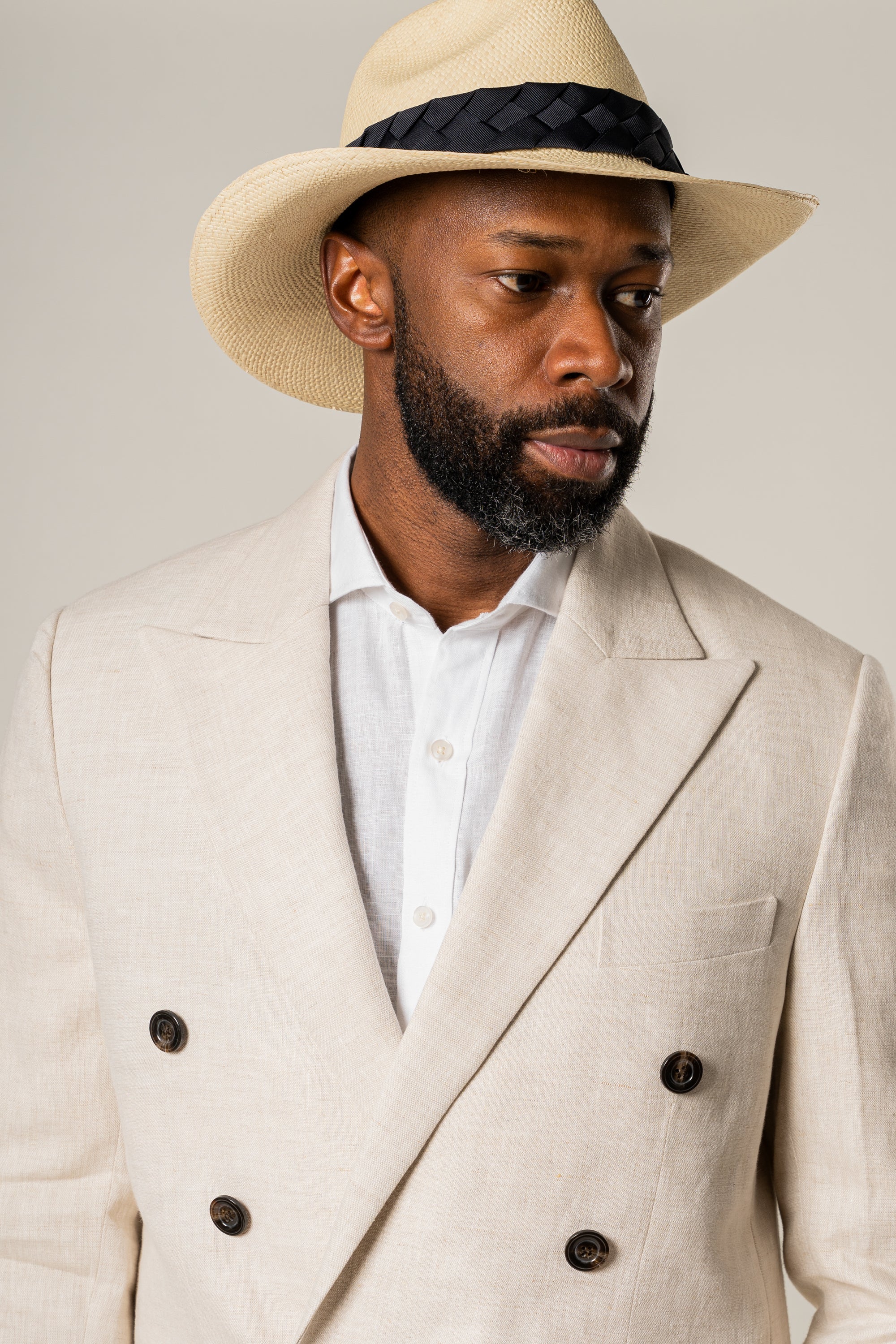 Blazer Sierra Leona Natural 100% Lino