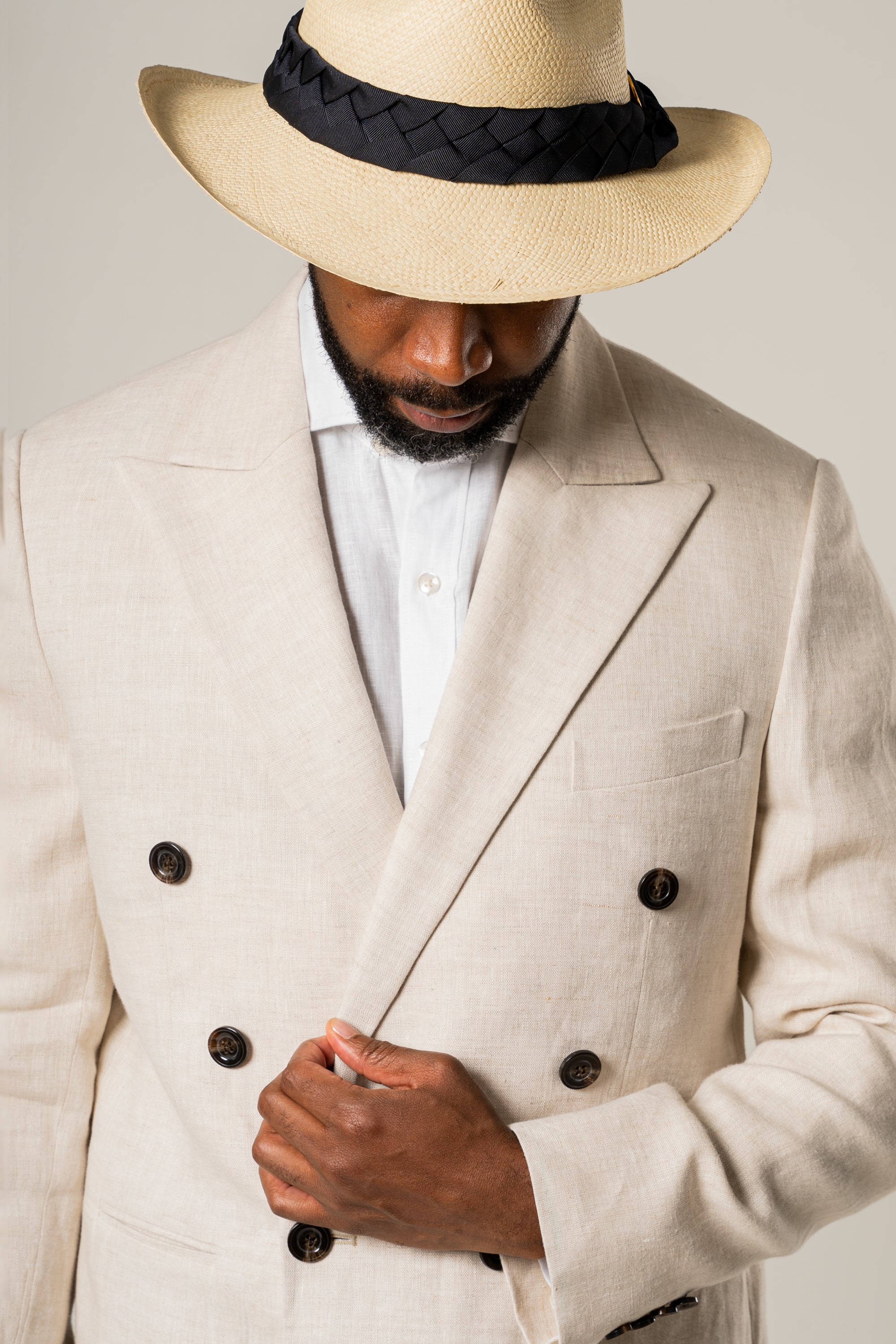 Blazer Sierra Leona Natural 100% Lino