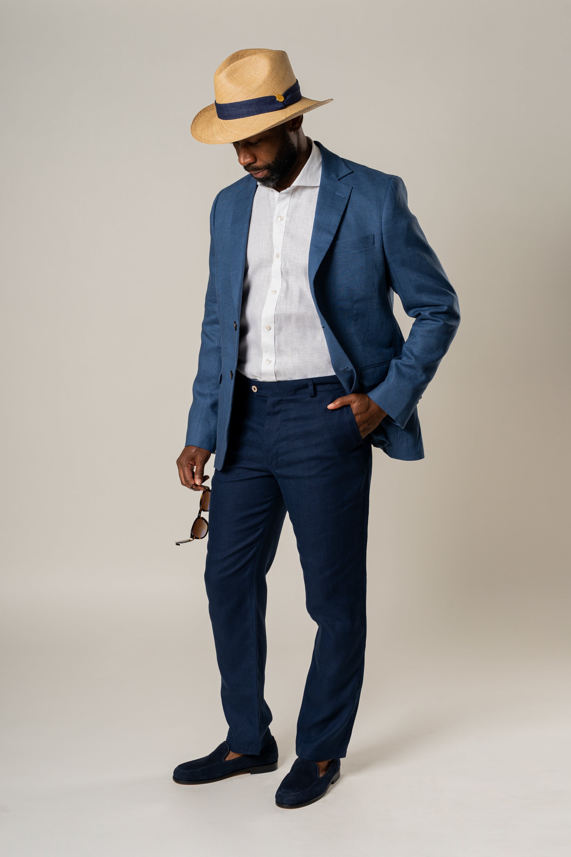 Blazer Negroni Ink 100% Lino