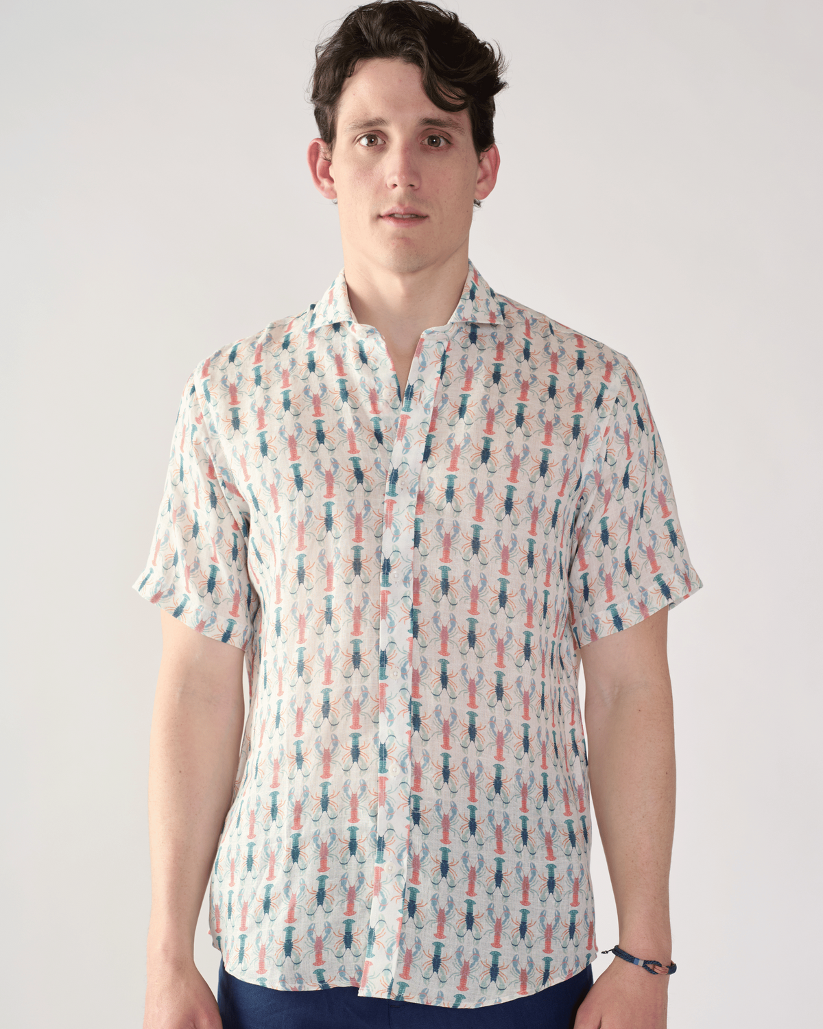 Camisa Colorfull Lobster Manga Corta