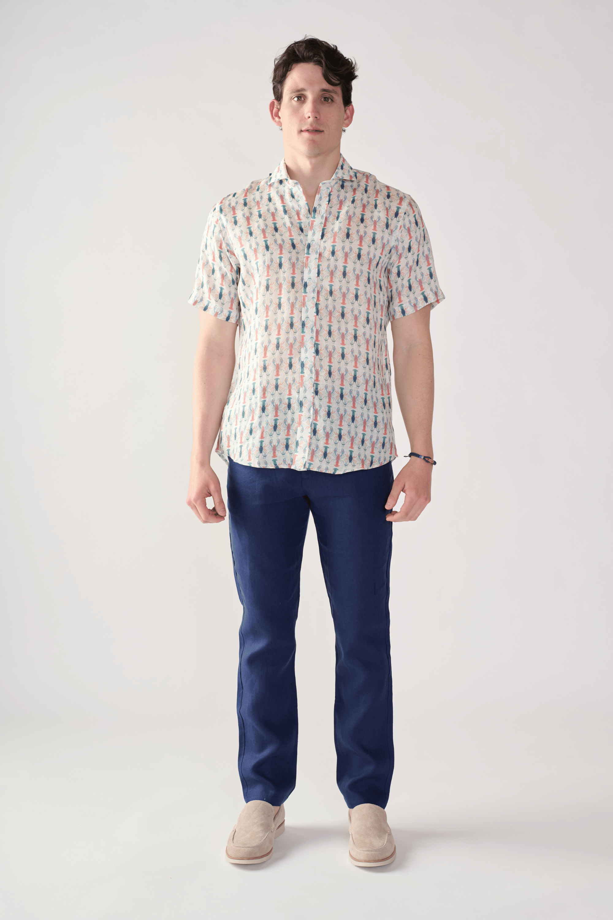Camisa Colorfull Lobster Manga Corta