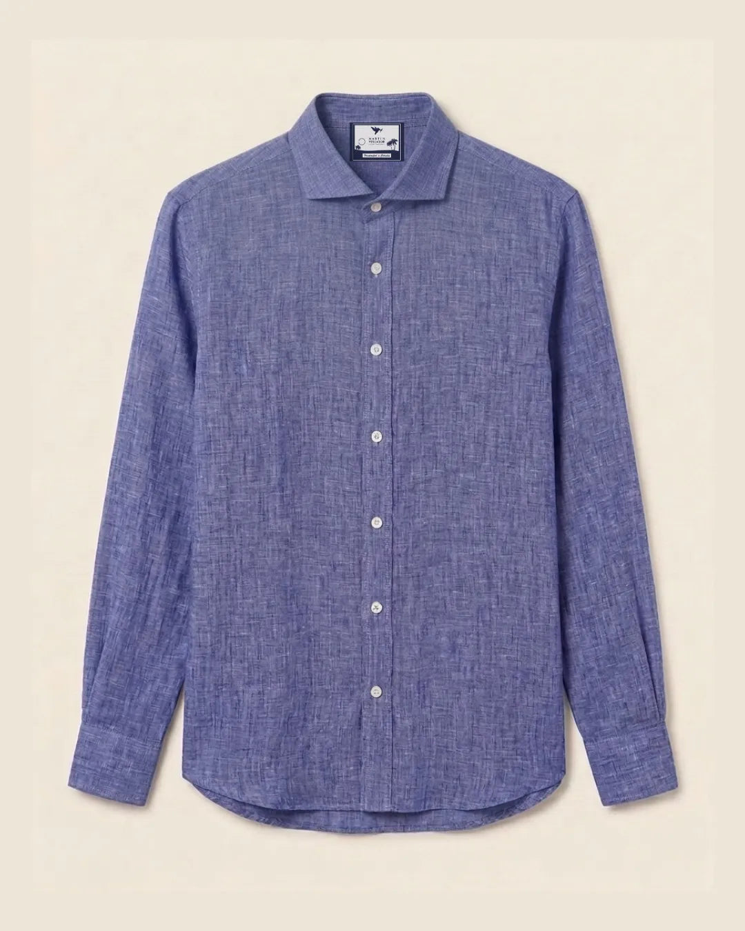 Camisas 100% Lino Cuello Francés- European Flax