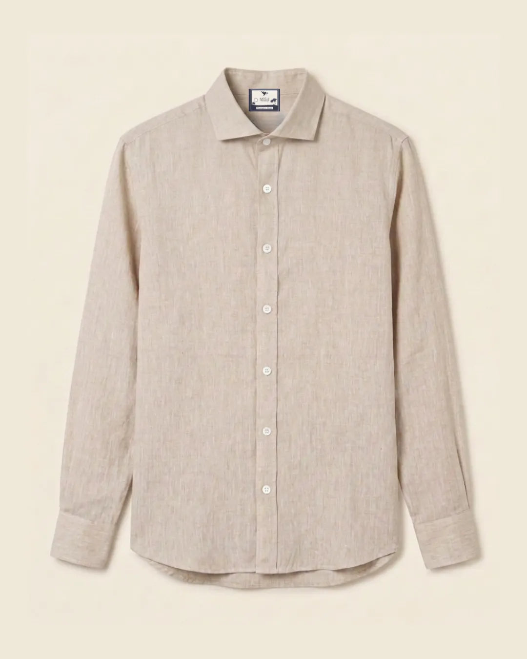 Camisas 100% Lino Cuello Francés- European Flax