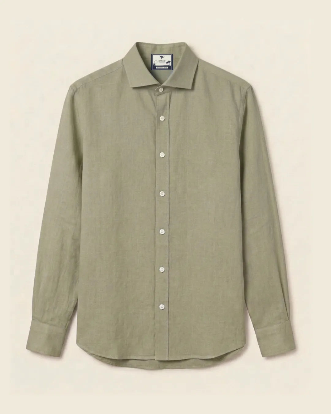 Camisas 100% Lino Cuello Francés- European Flax