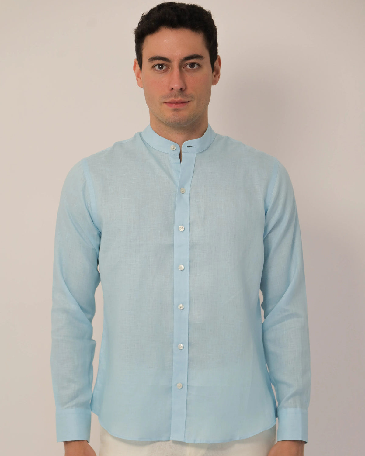 Camisas 100% Lino Cuello Nerú- European Flax