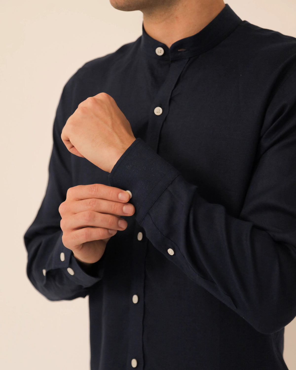 Camisas 100% Lino Cuello Nerú- European Flax