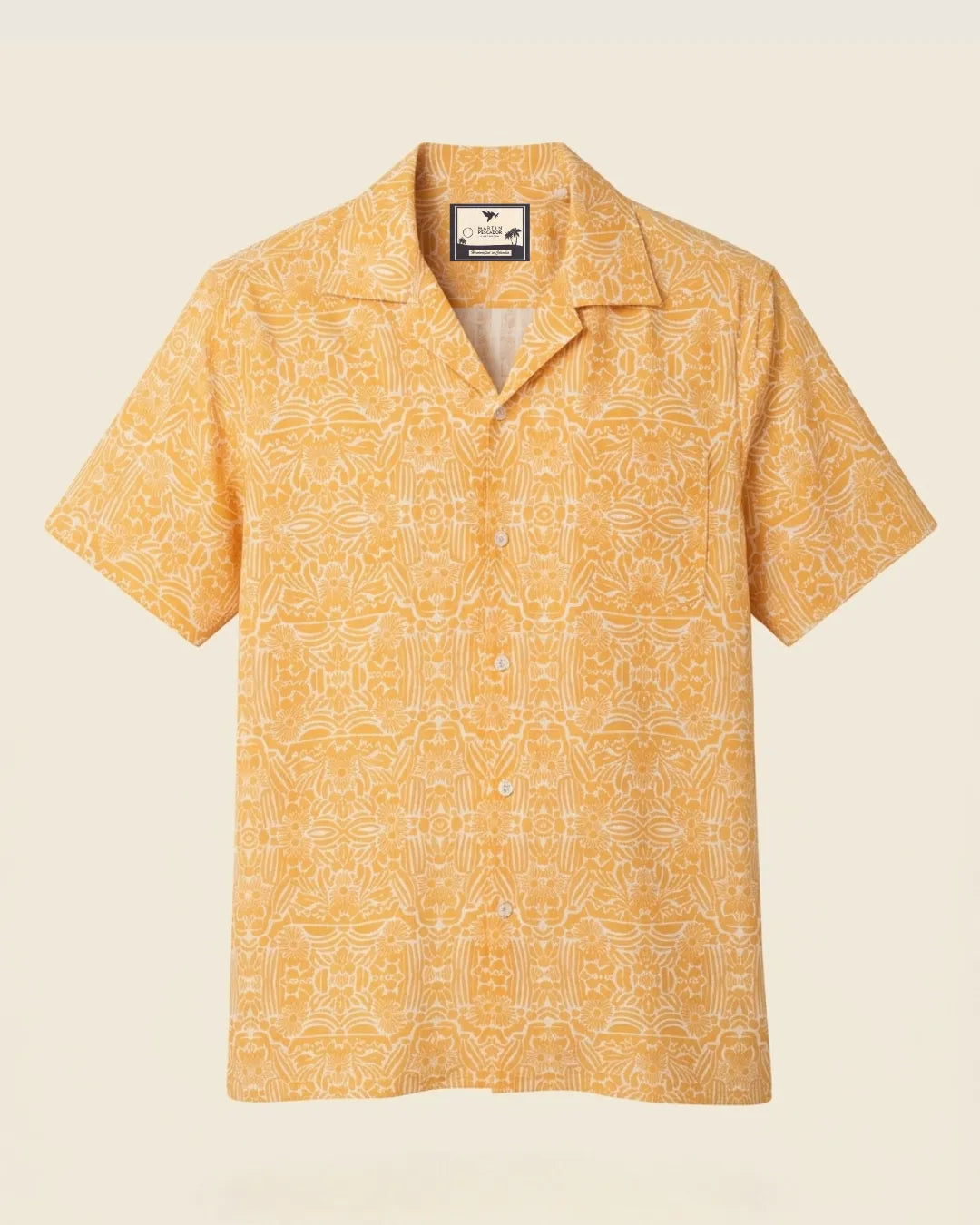 Camisas Cubanas Estampada Lavania