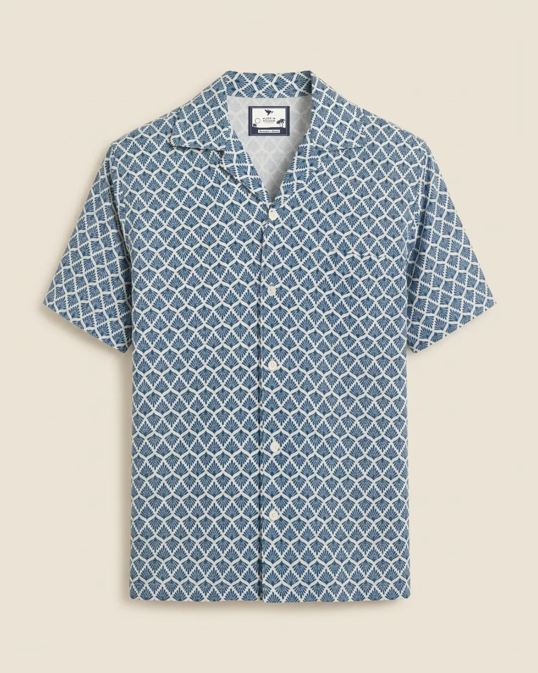 Camisas Ecovero Cubanas Estampada