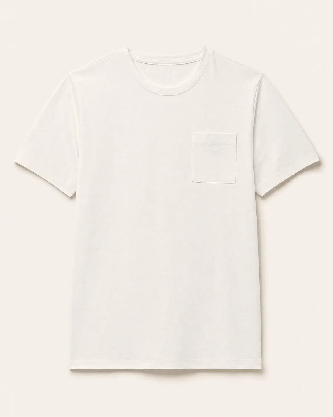 Camisetas 100% Algodón Con Bolsillo