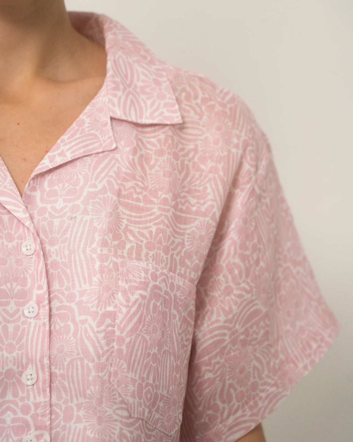 Cuban Shirt Women Lino