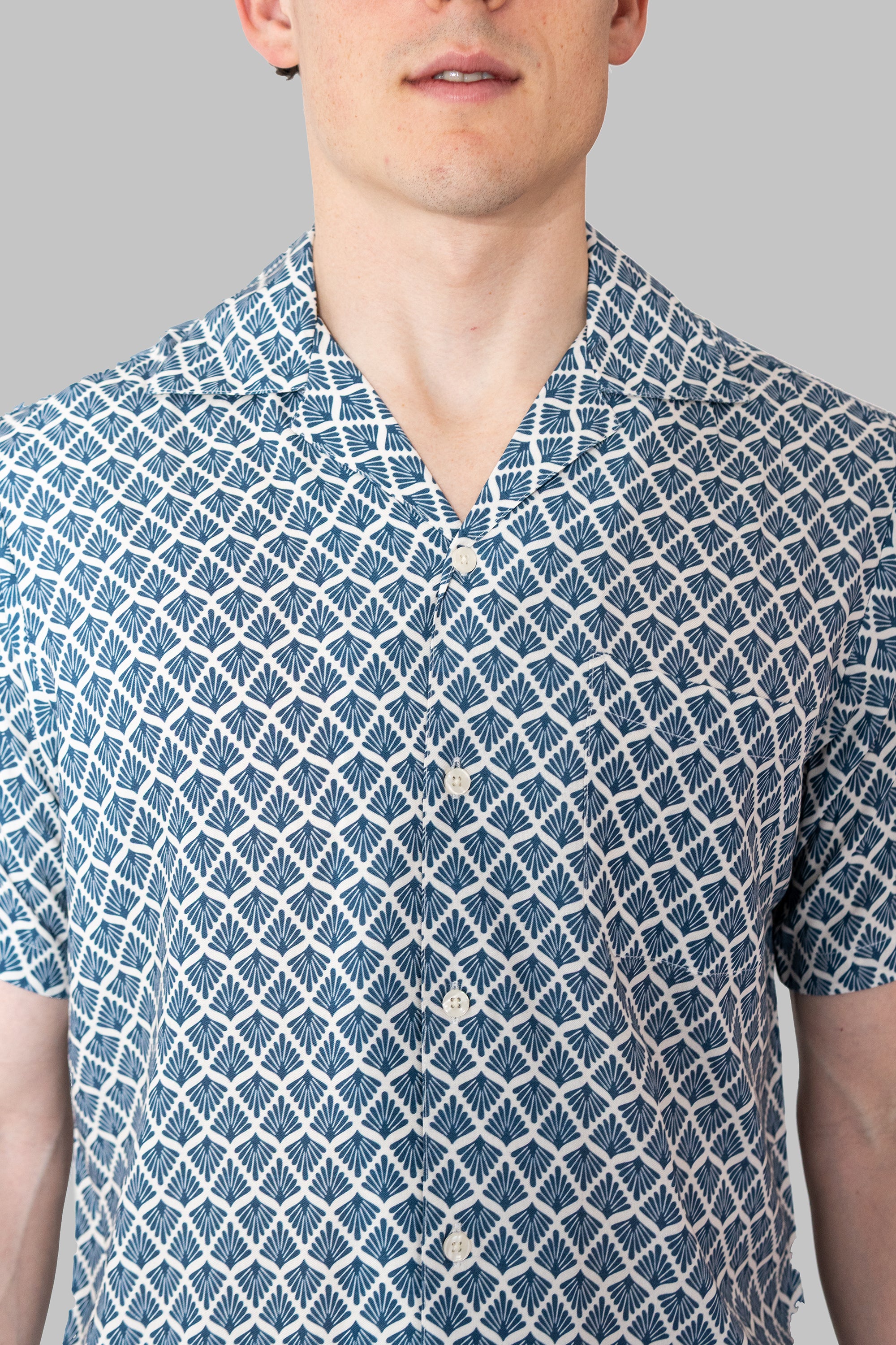 Camisas Ecovero Cubanas Estampada