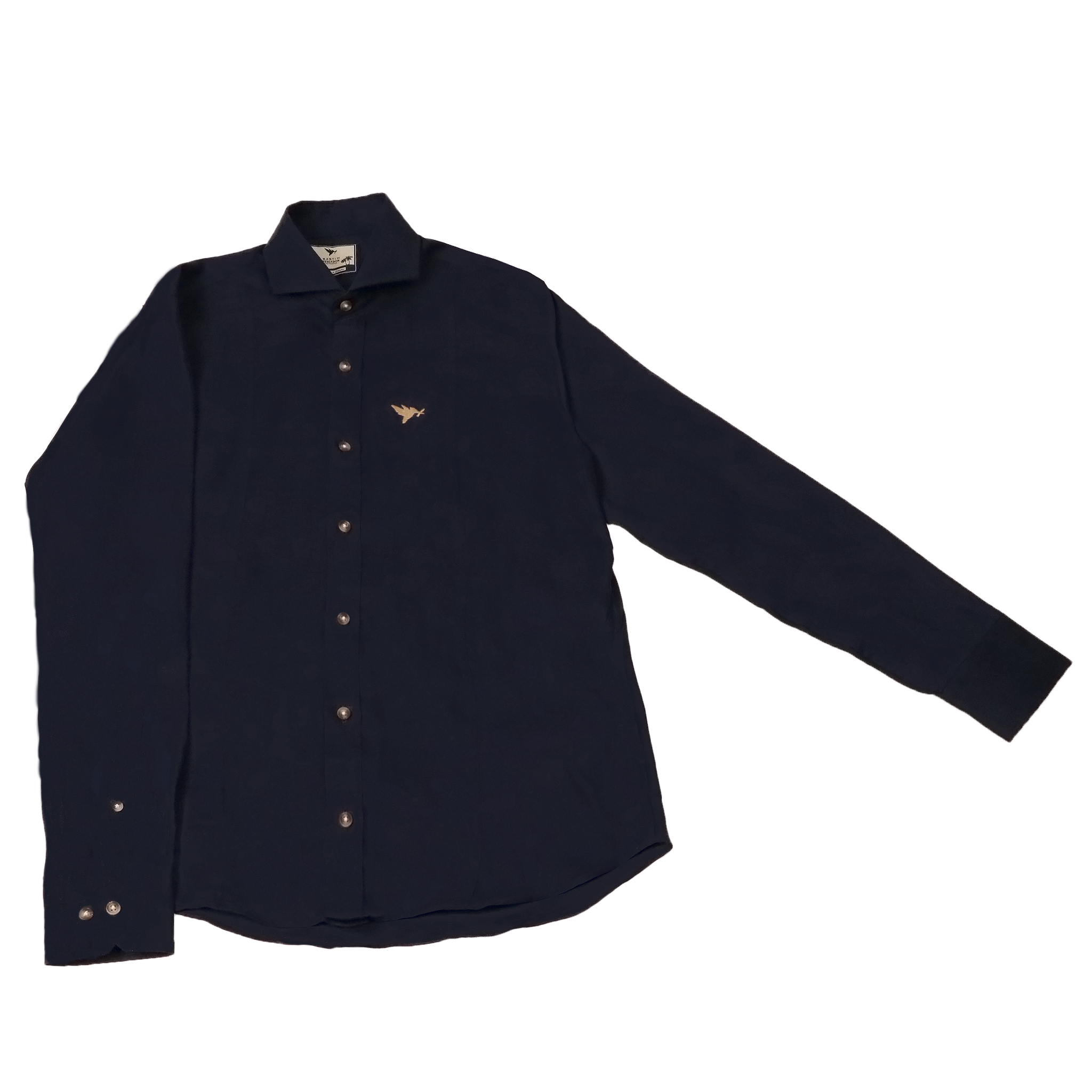 Camisas 100% Lino Cuello Italiano