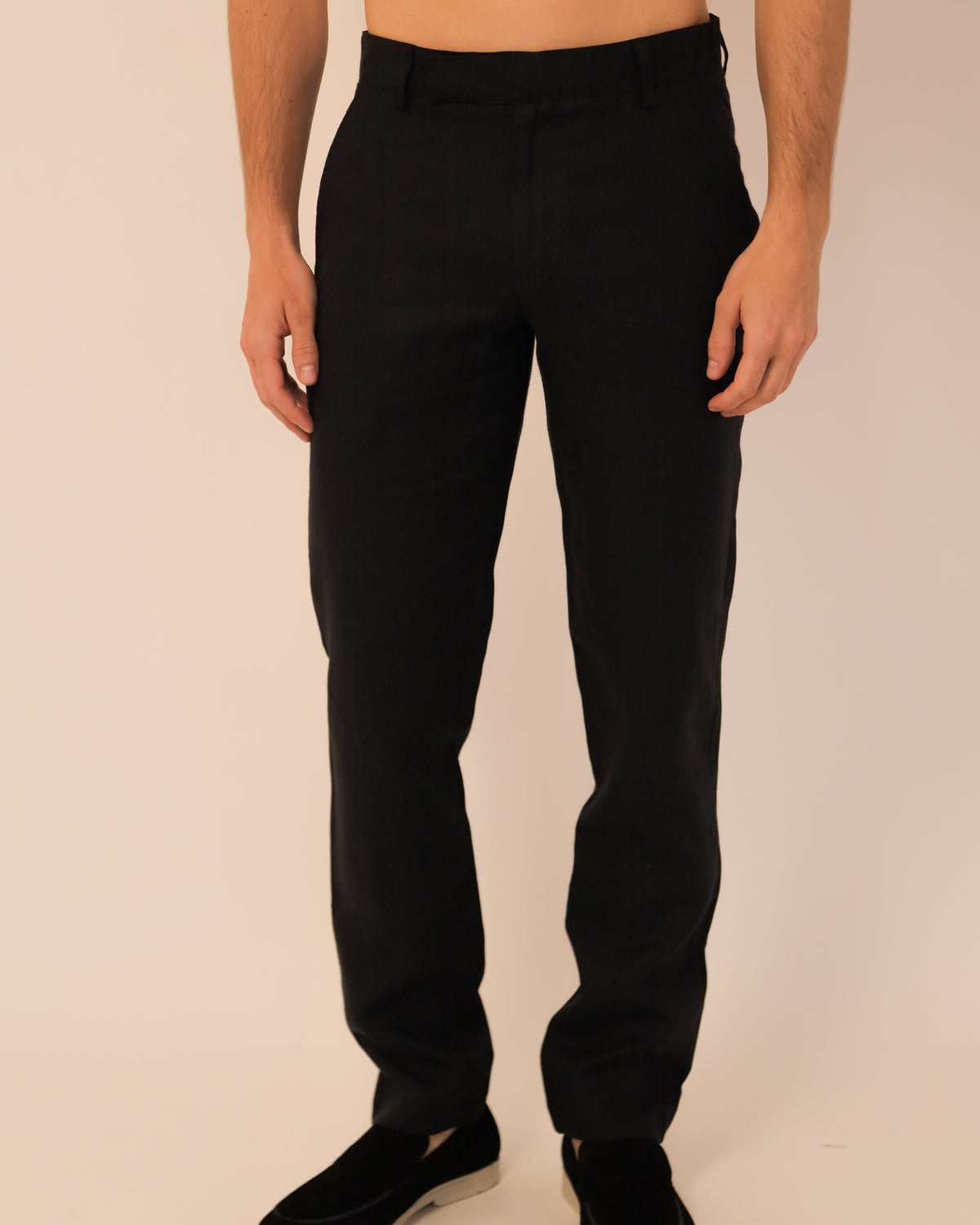 Pantalón Classic Fit Ferry Lino 100%