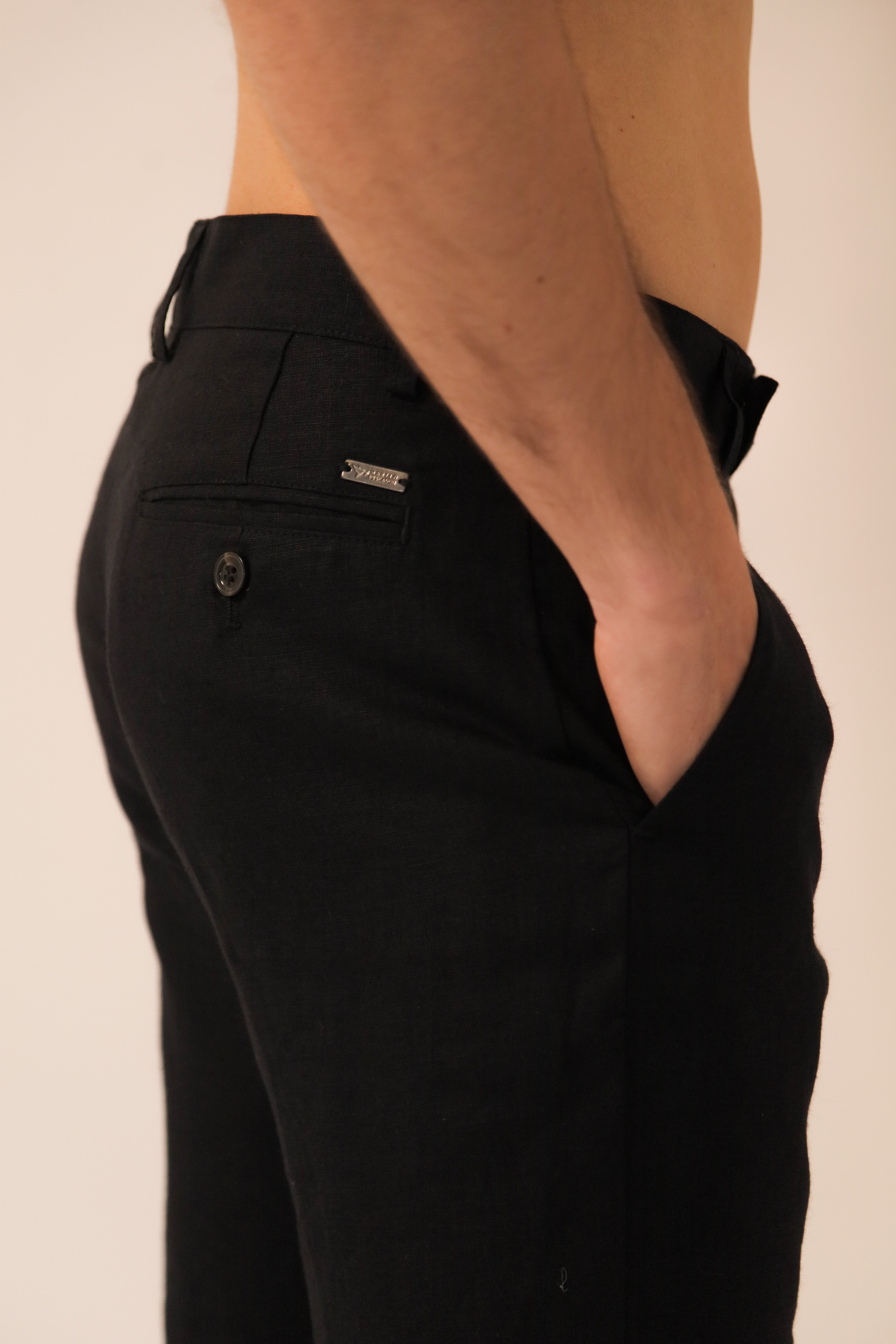 Pantalón Classic Fit Ferry Lino 100%