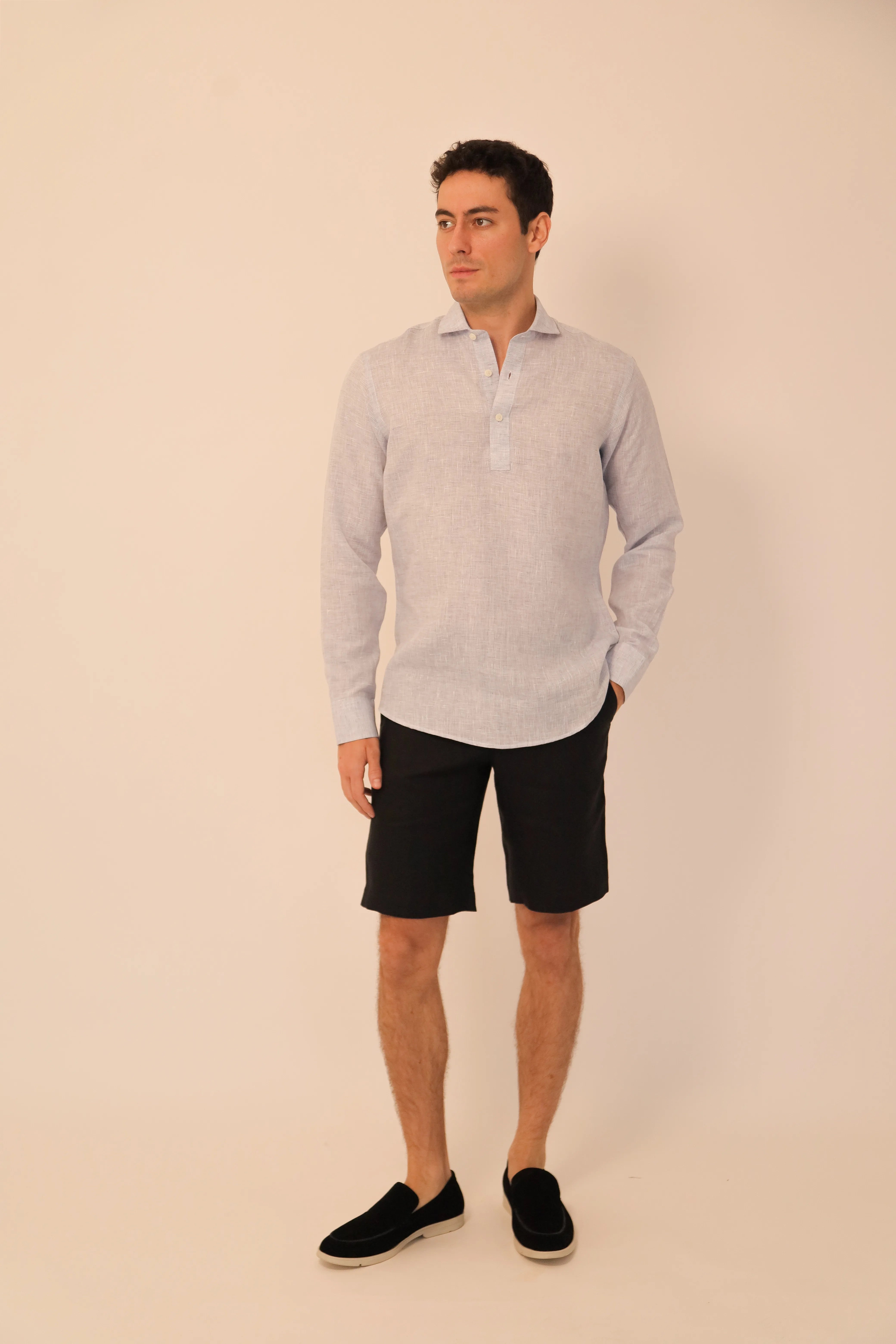 Poleras Clean Finish Jaspe Classic Fit
