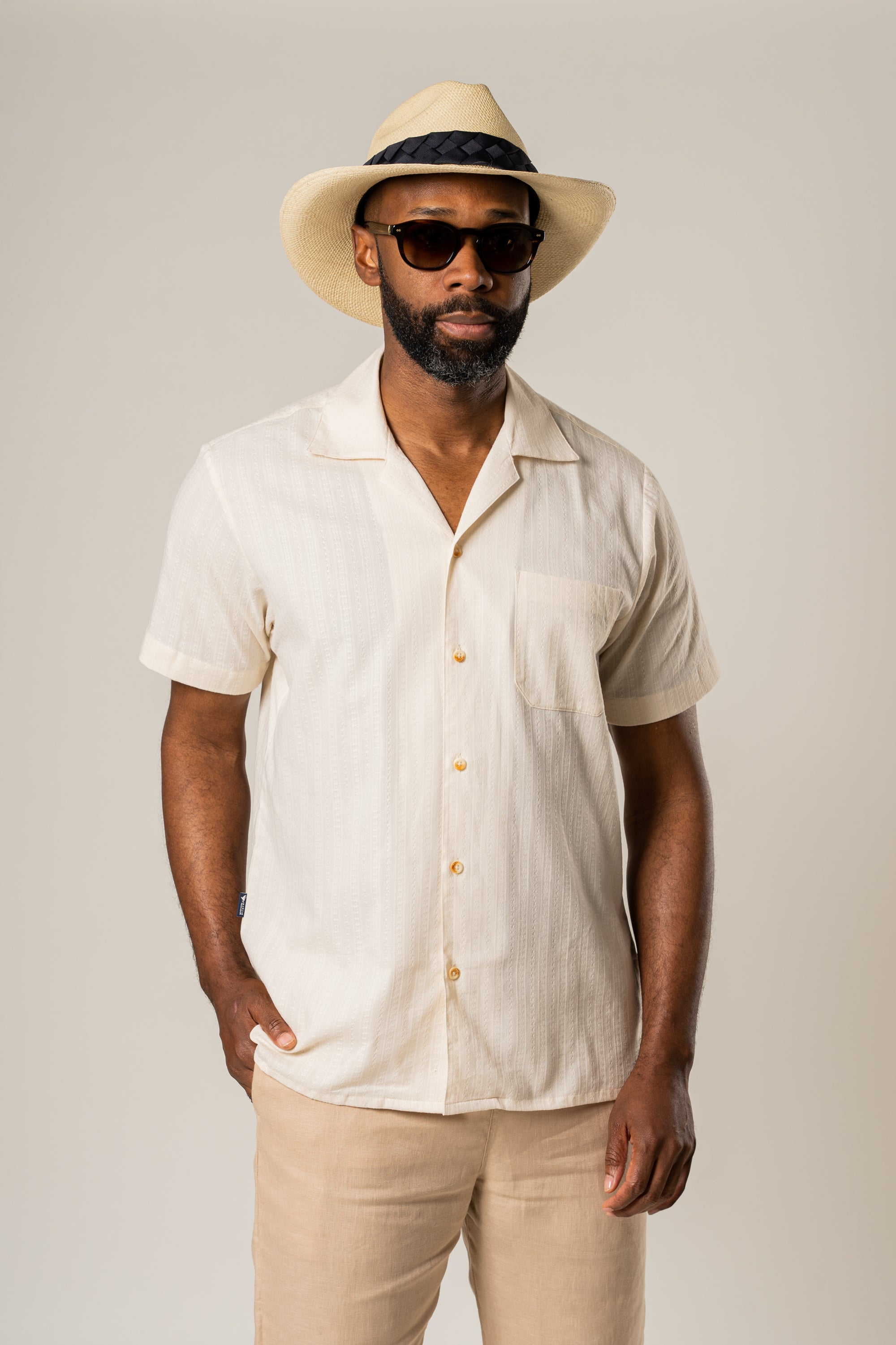Camisas Cubanas Algodón