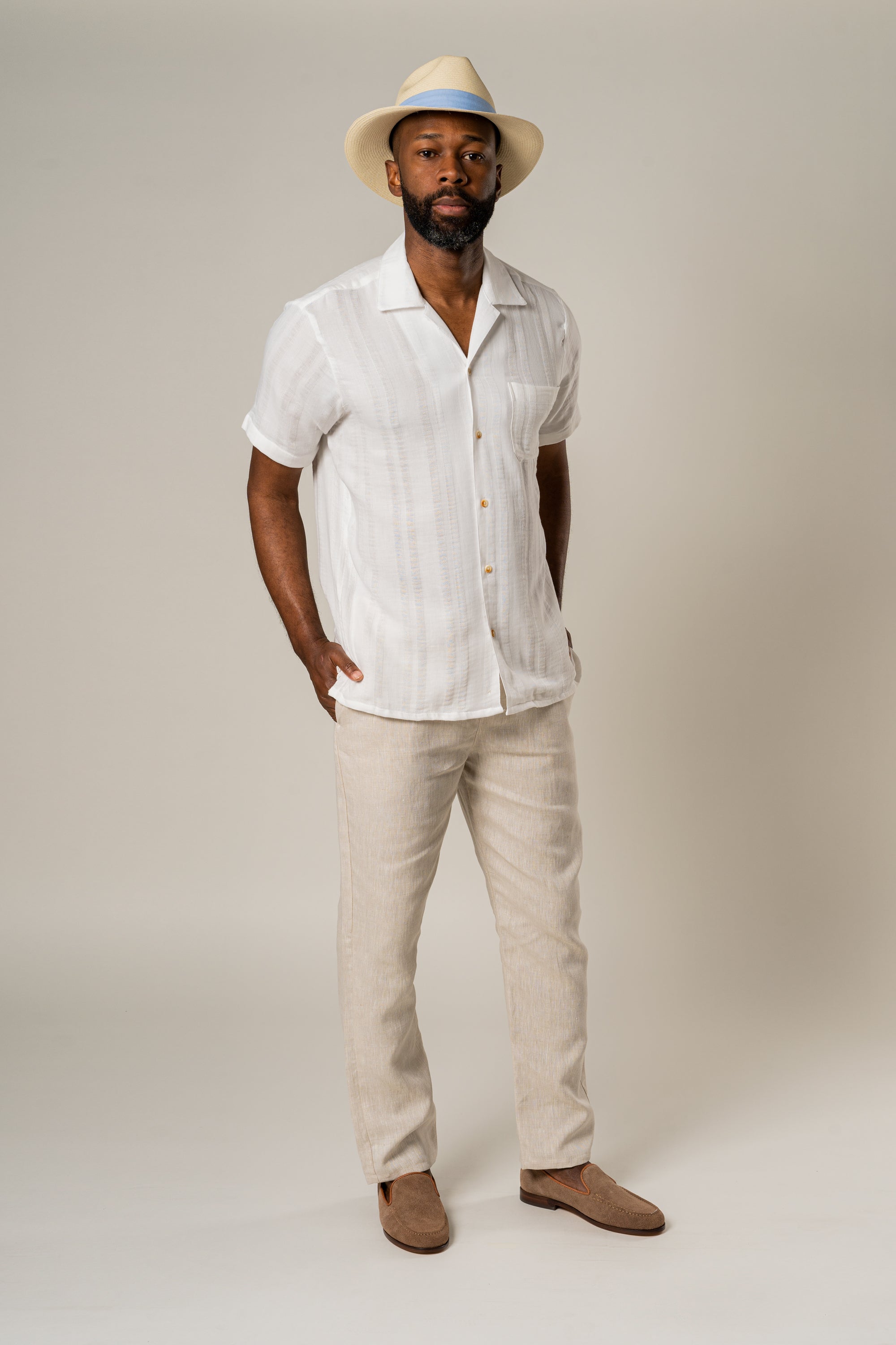 Camisas Cubanas Algodón