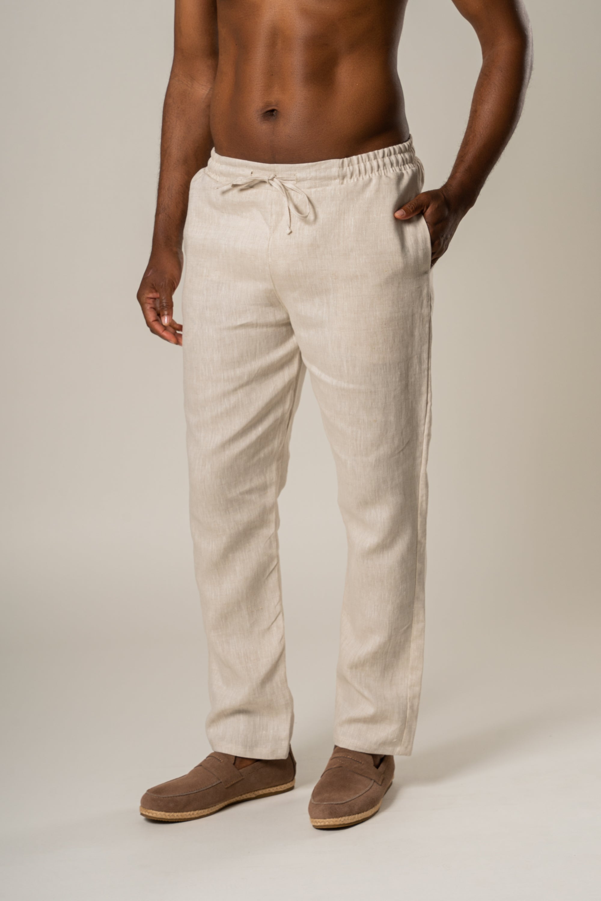 Pantalón Leisure 100% Lino
