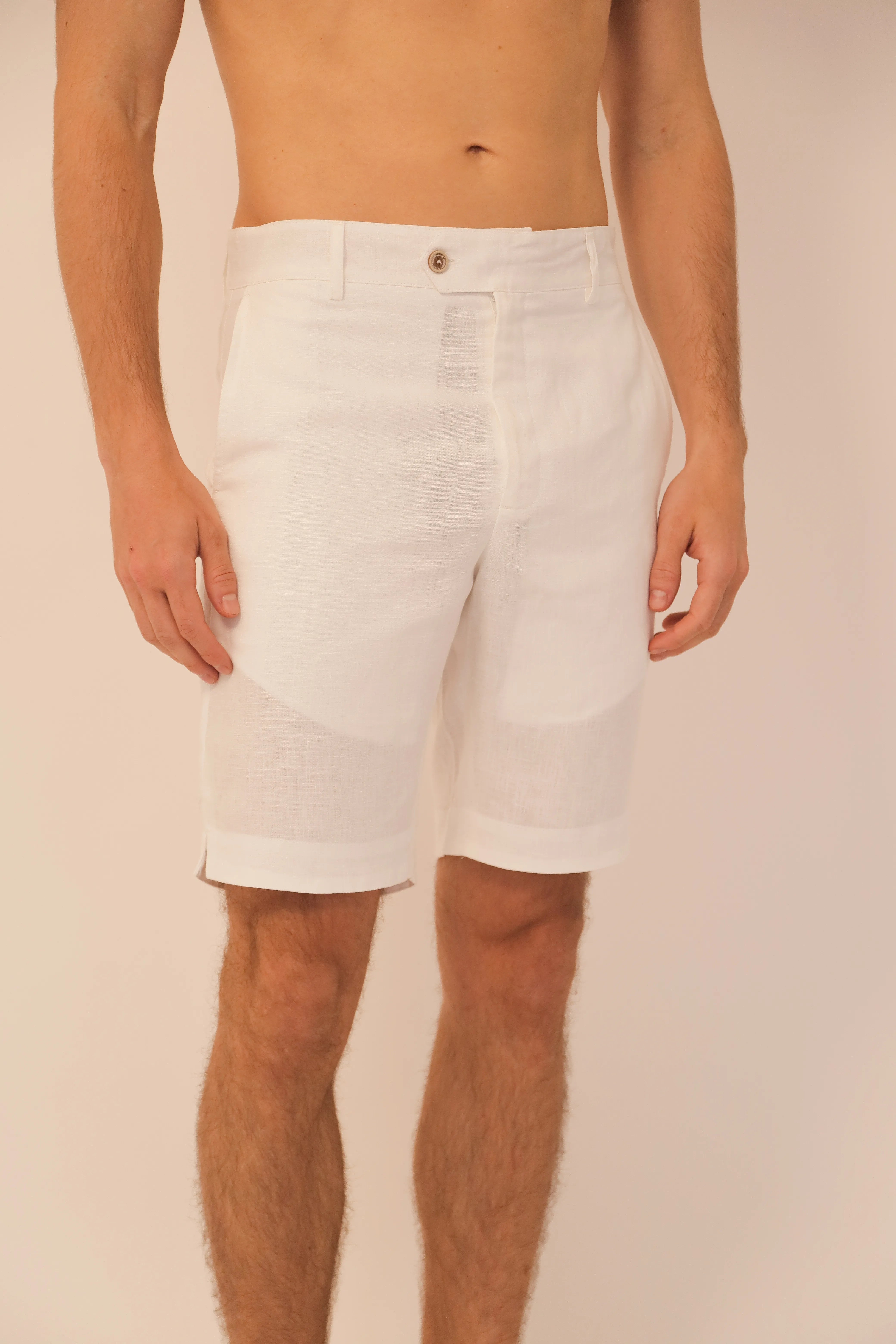 Bermudas 100% Lino - European Flax