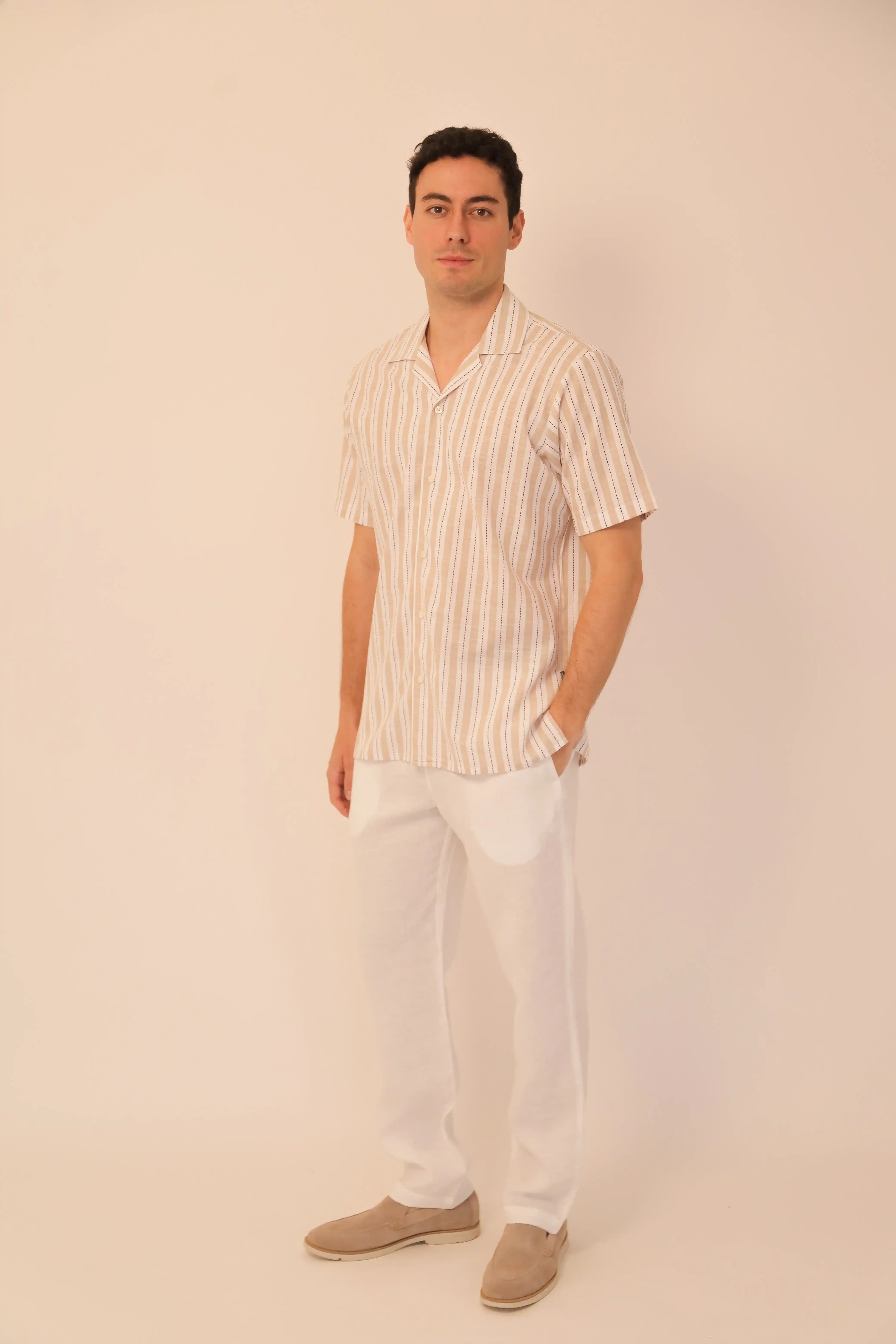 Camisas Cubanas Algodón