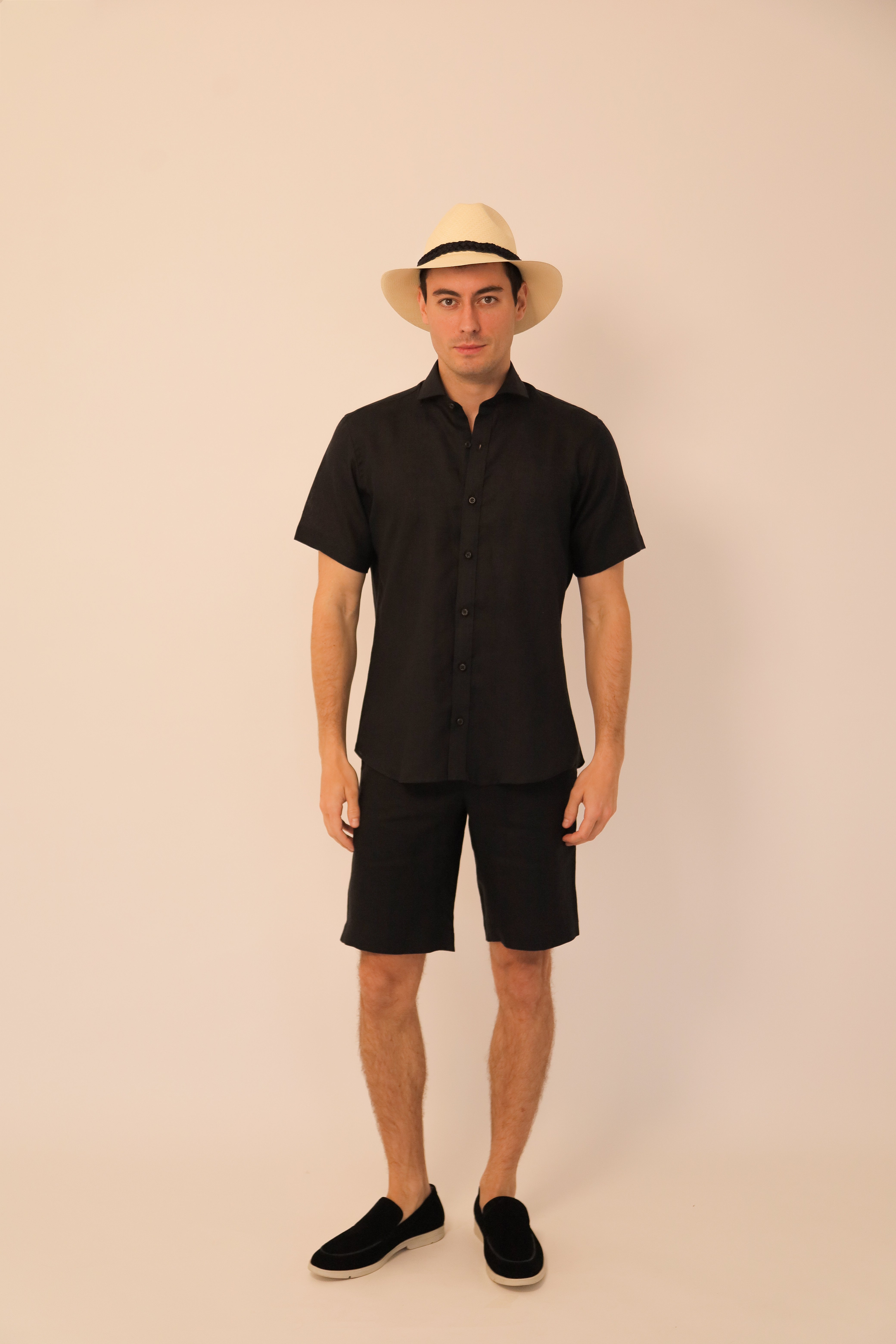 Bermuda 100% Lino Classic Ferry