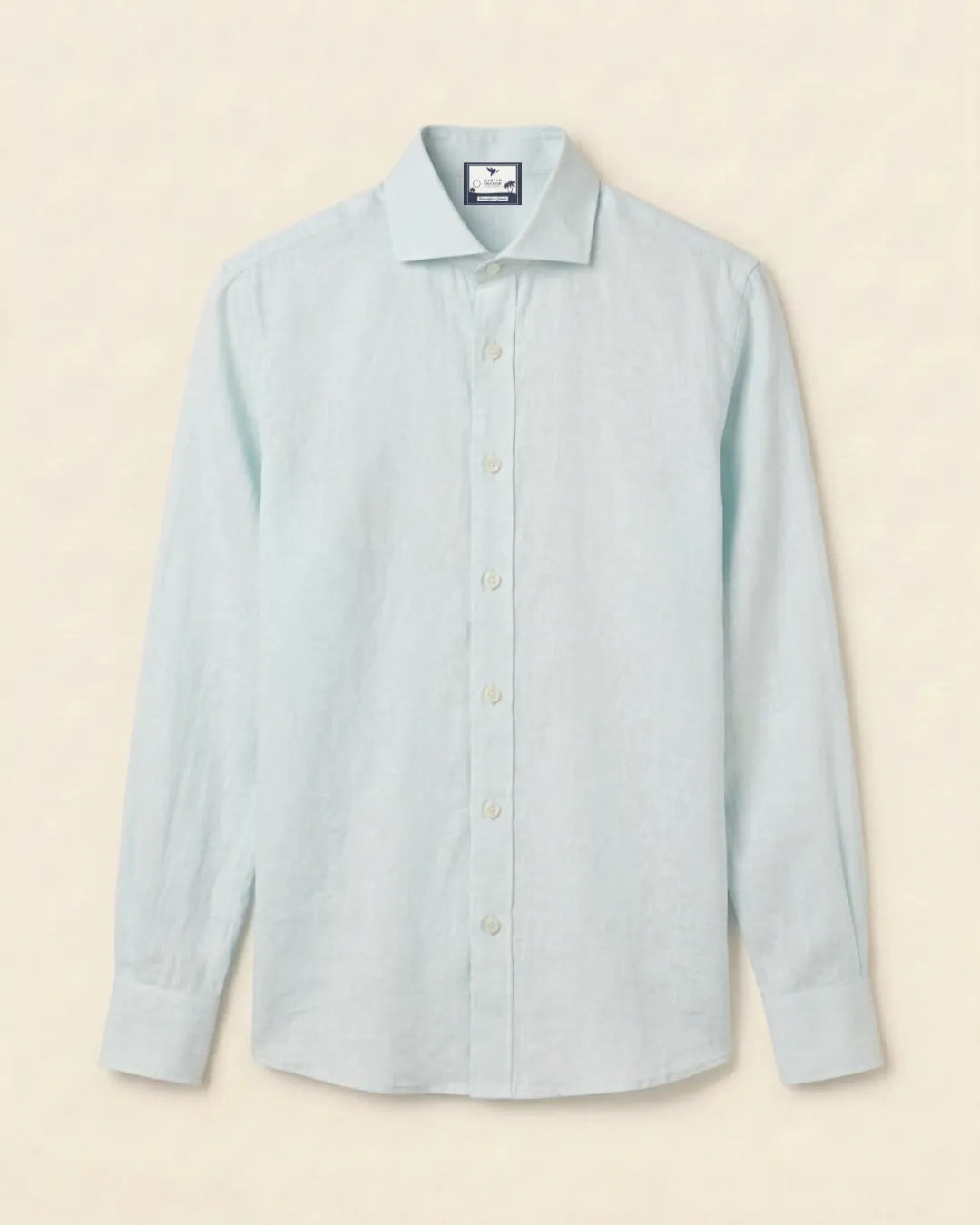 Camisas 100% Lino Cuello Francés- European Flax