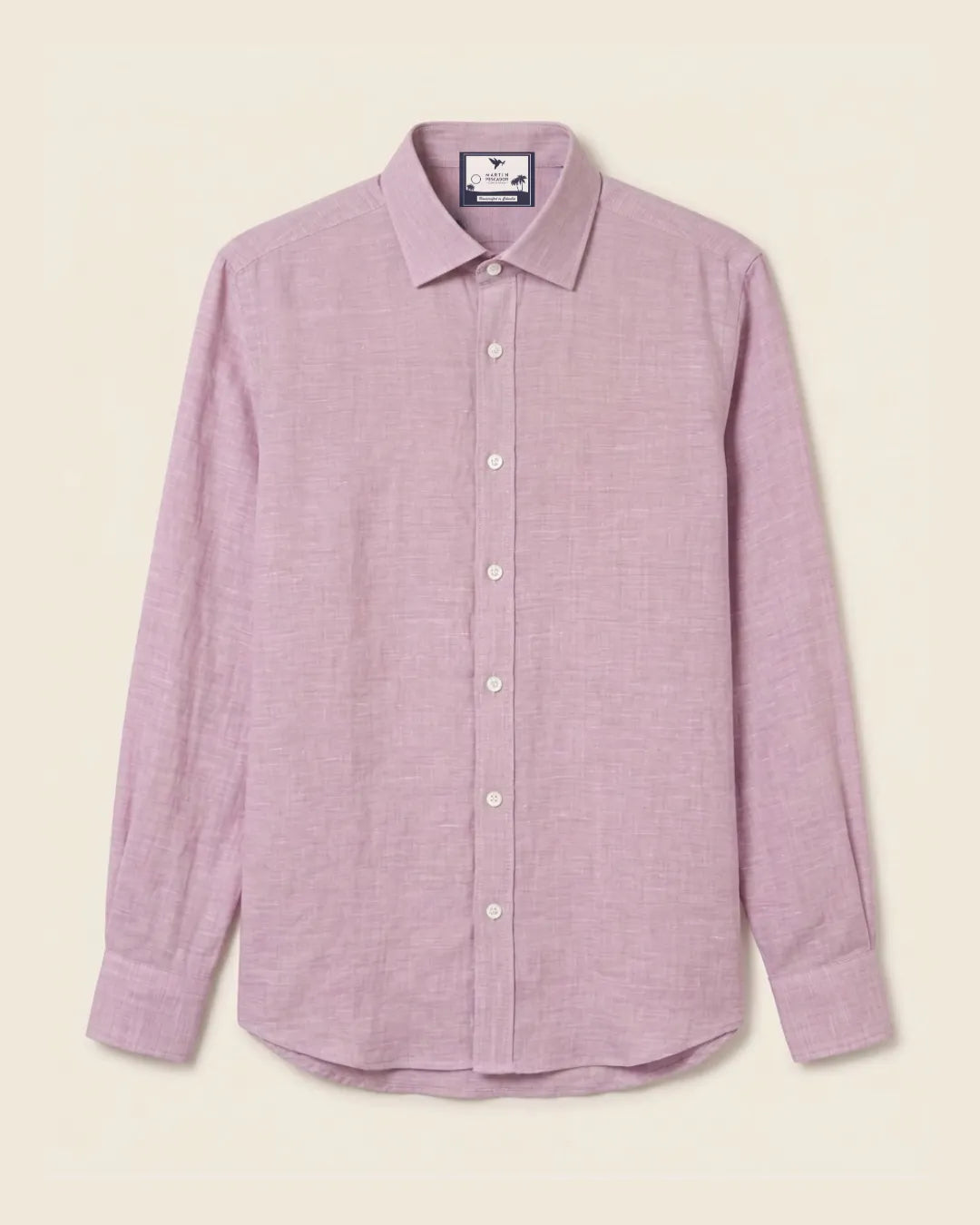 Camisas 100% Lino Cuello Francés- European Flax