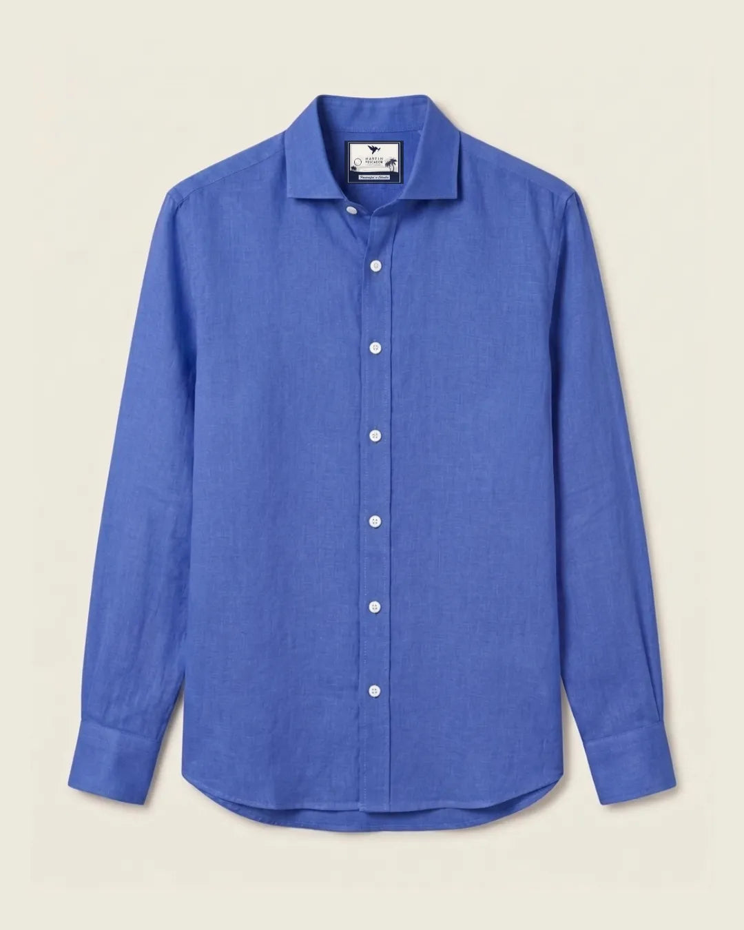 Camisas 100% Lino Cuello Francés- European Flax