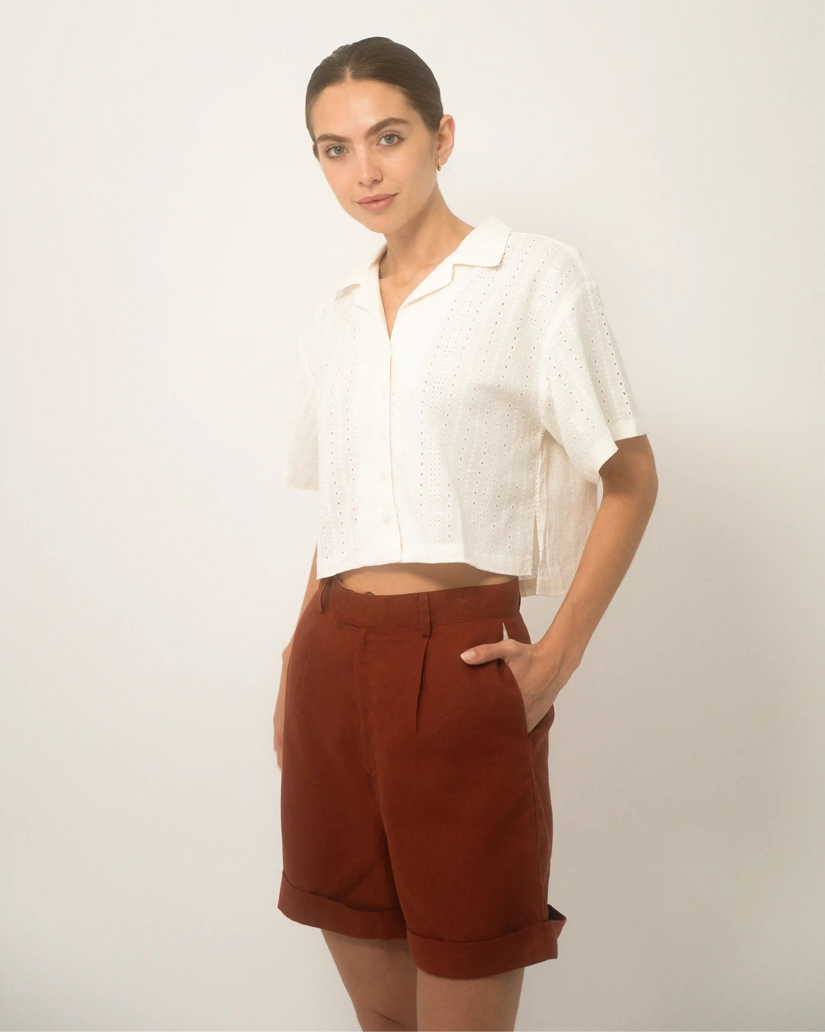 Diane Classic Short - European Flax