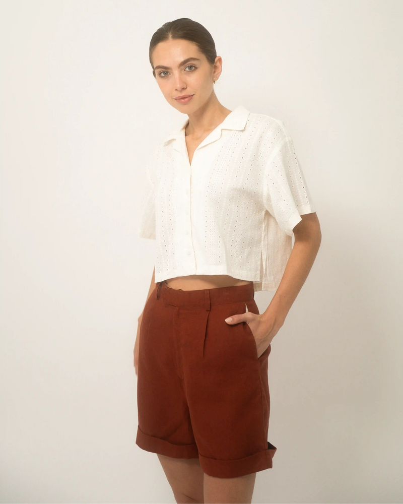 Diane Classic Short - European Flax