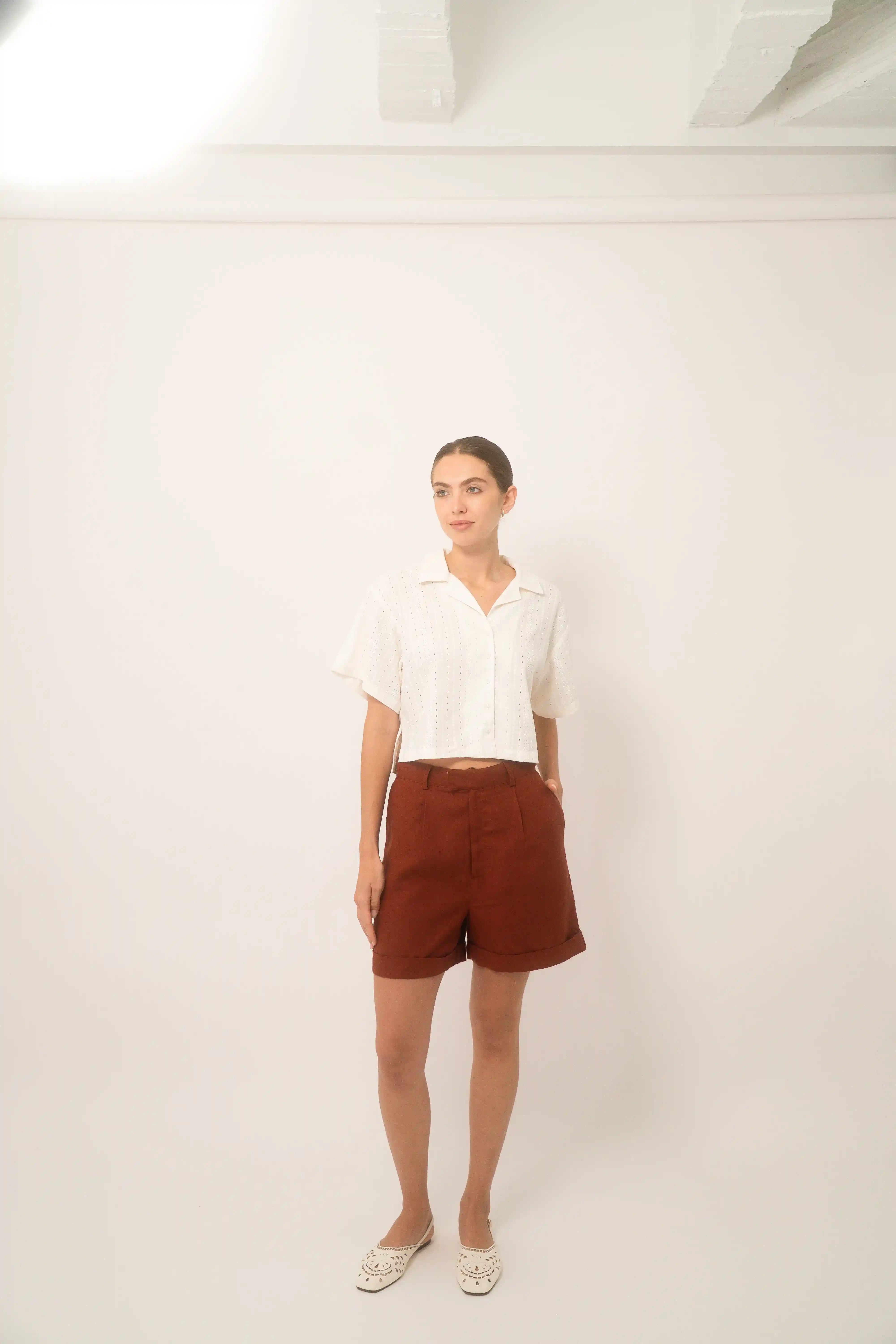Diane Classic Short - European Flax