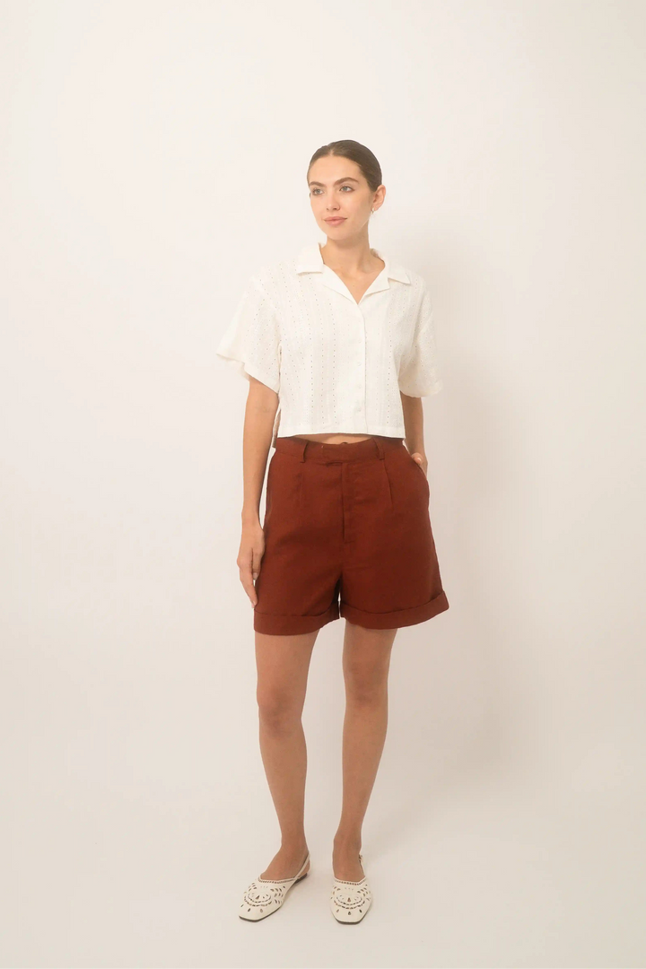 Diane Classic Short - European Flax