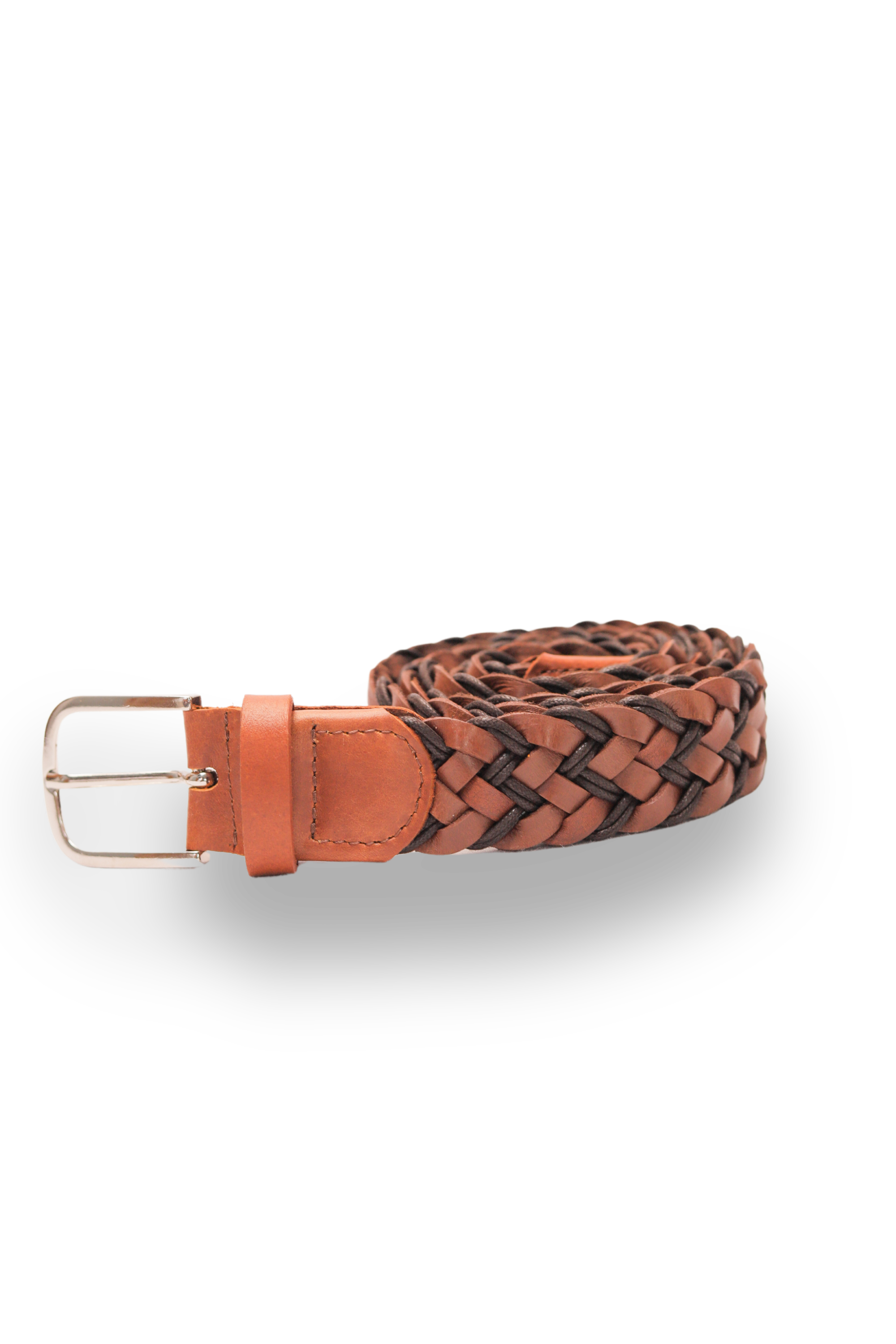 Cinturón 100% en Cuero Double Braid Belt