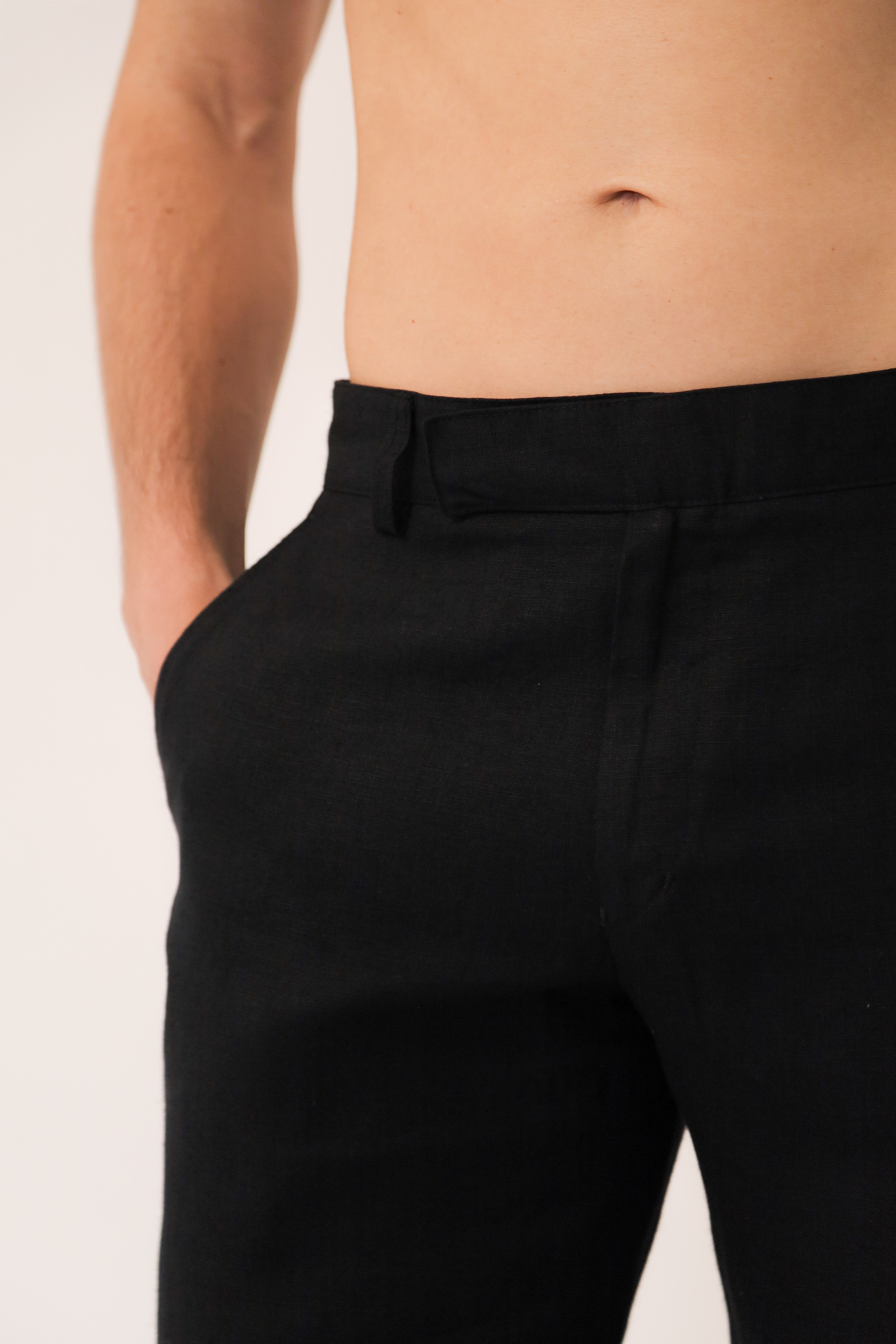 Pantalón Classic Fit Ferry Lino 100%