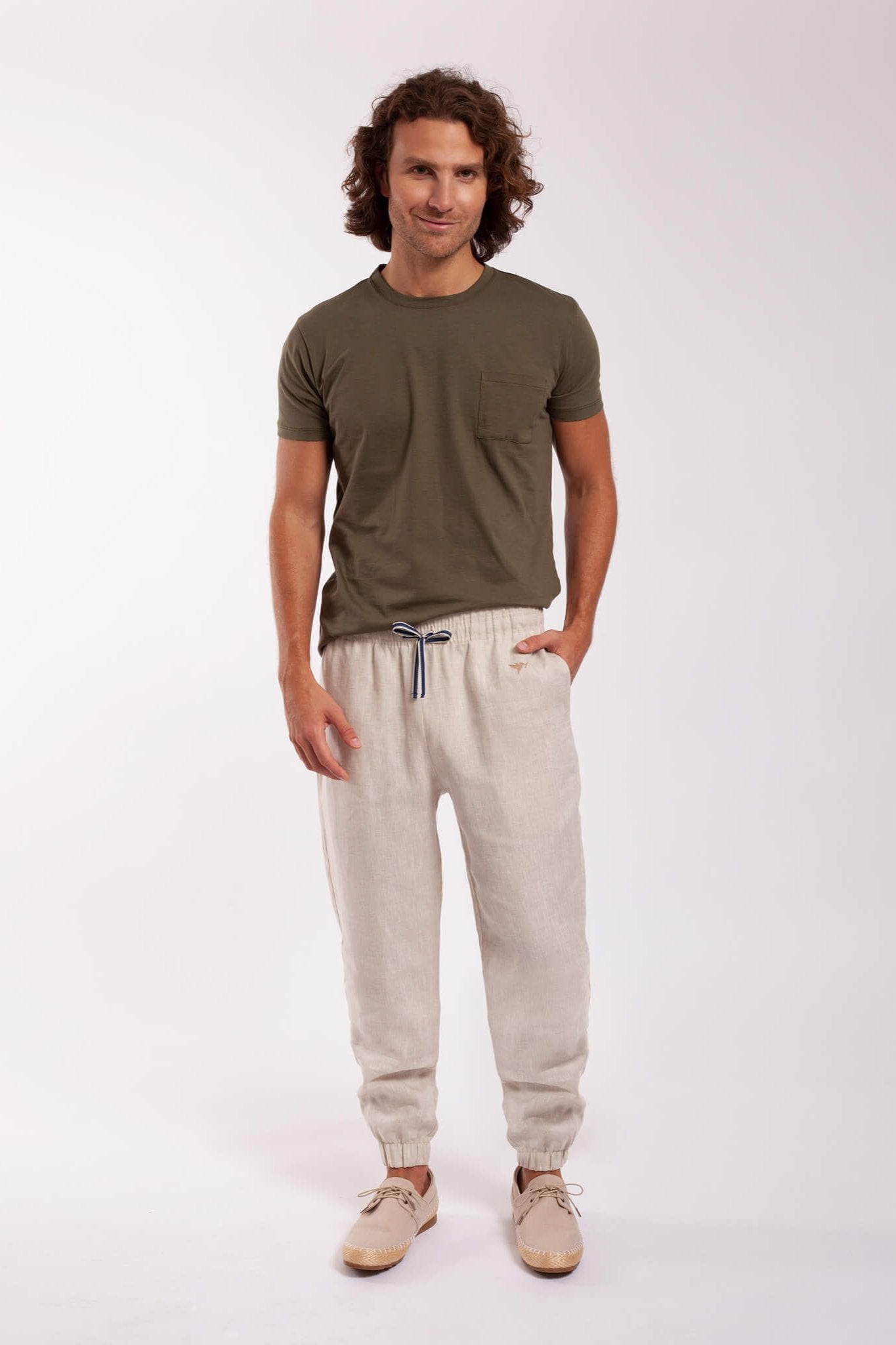 Joggers 100% Lino