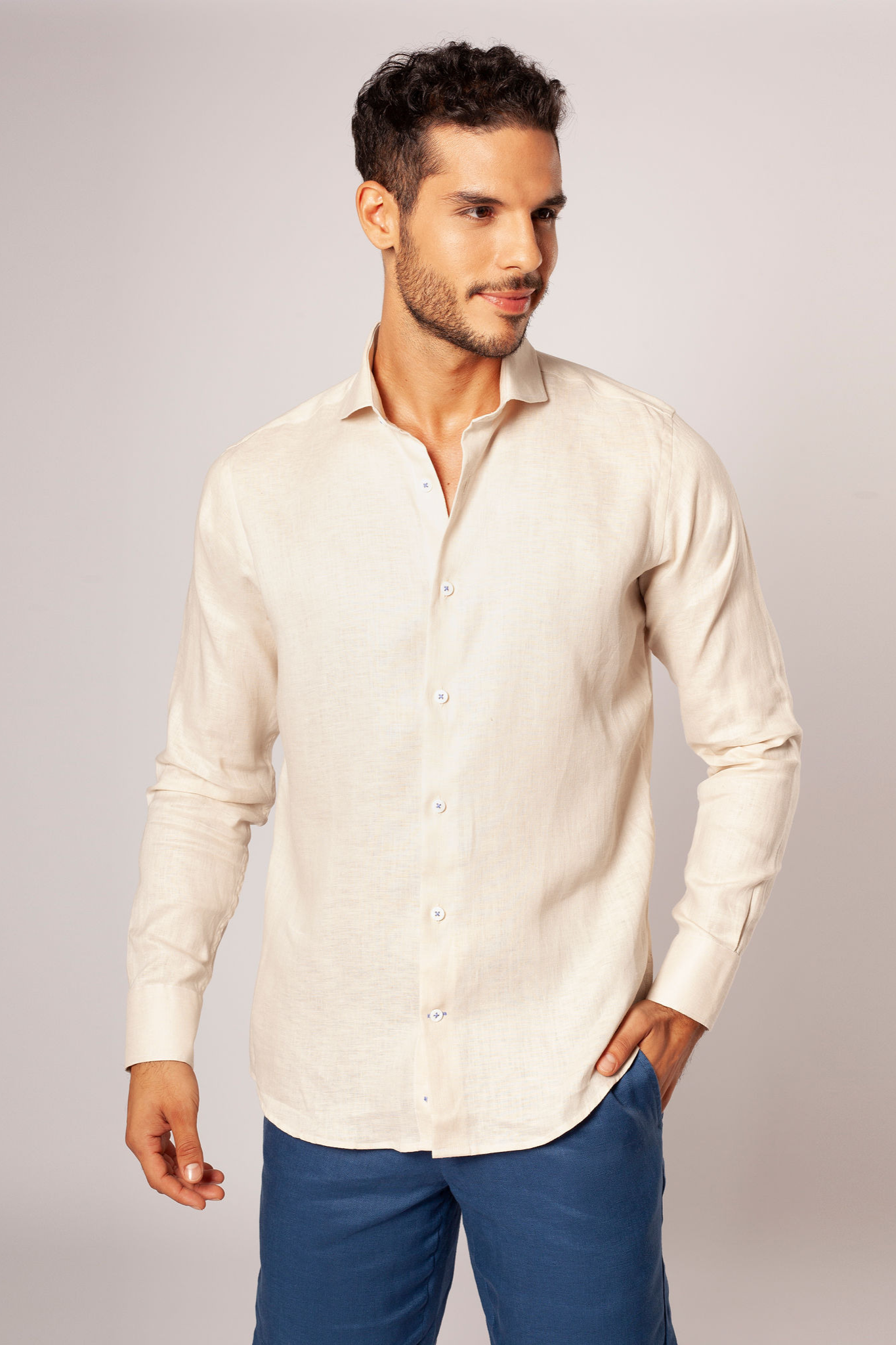 Camisas Clean Finish Jaspe Classic Fit